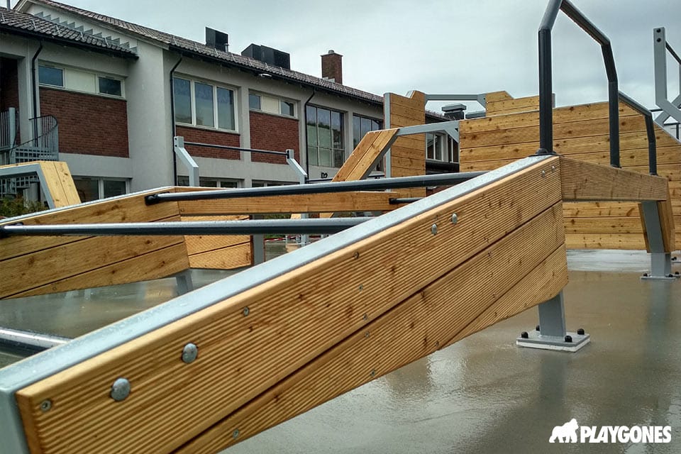 parkour-module-sol équipement spécialisé dans le parkour et l'art du déplacement pour les collectivités