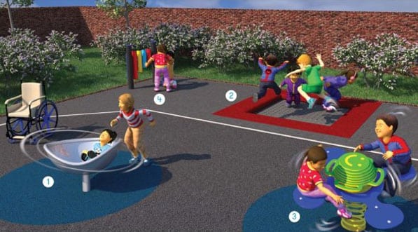 jeux inclusifs dans une ecole