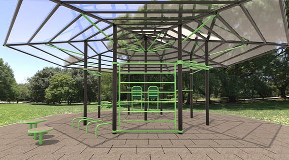 station de fitness outdoor couverte station de fitness outdoor couverte