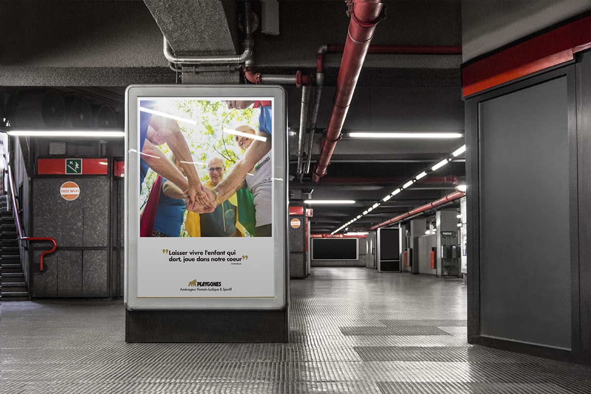 Laisser vivre l'enfant qui dort, joue dans notre coeur - Campagne promo LudiSeniors Laisser vivre l'enfant qui dort, joue dans notre coeur - Campagne promo LudiSeniors