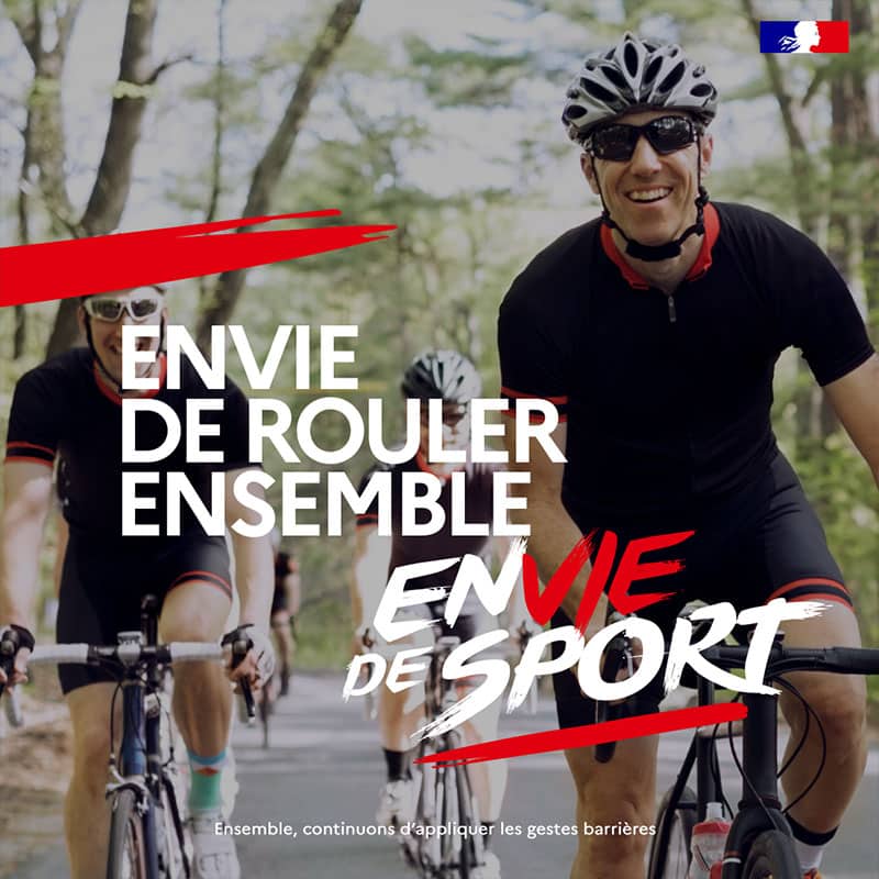 envie de rouler ensembleCYCLISTE envie de rouler ensembleCYCLISTE