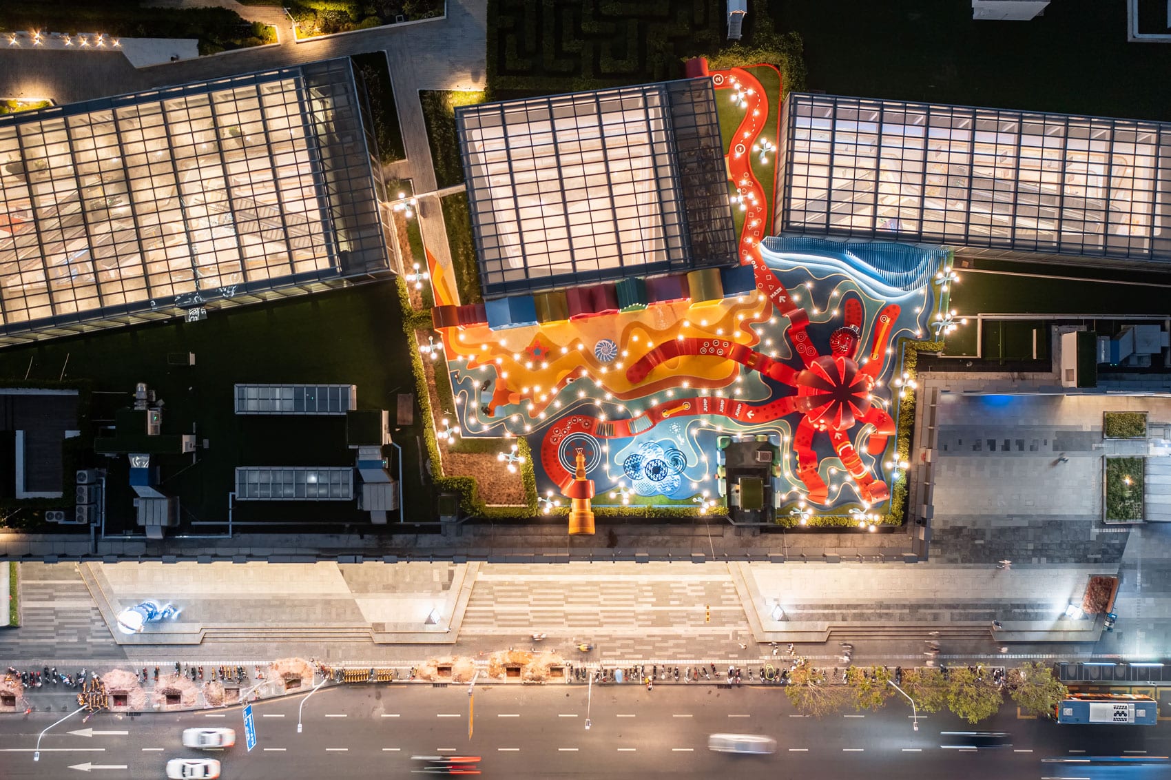 octopus-kingdom-aire-jeu-toit-centre-commercial-drone-4