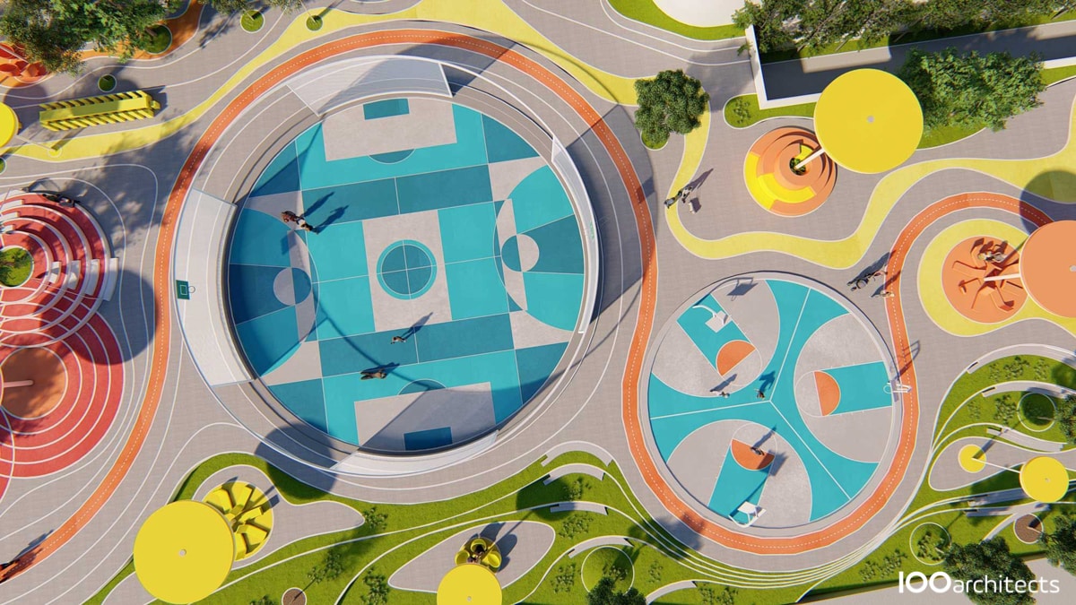 Projection-design-actif-Doodle-park-5