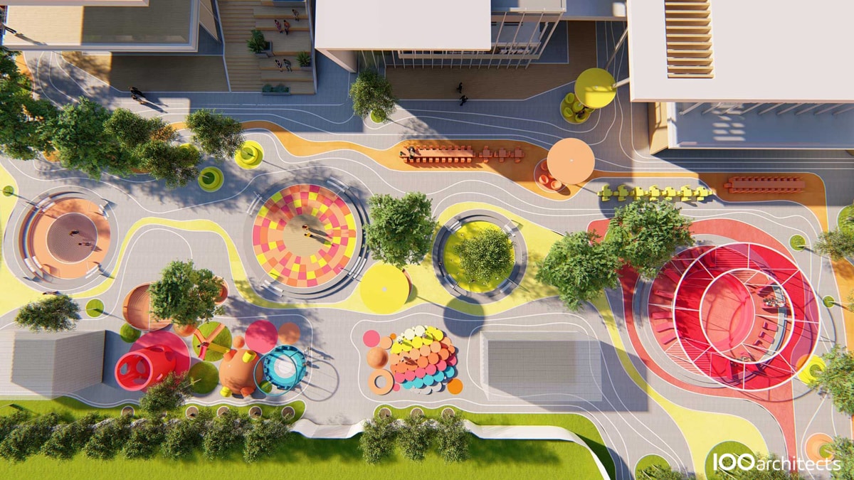 Projection-design-actif-Doodle-park-7