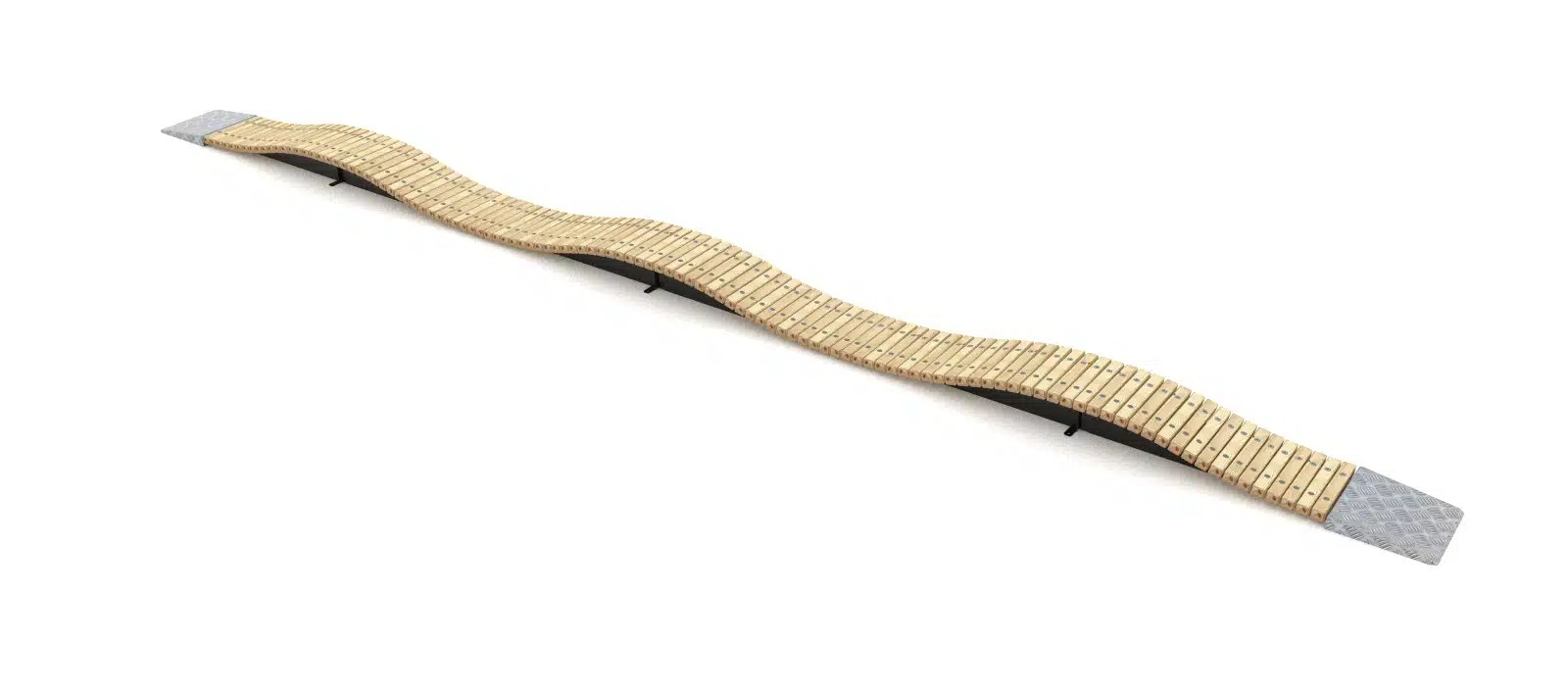 Miniroller balance triple Miniroller balance triple - Enchaînement de trois minirollers pour varier les sensations. Résistant et adapté aux bikeparks extérieurs.