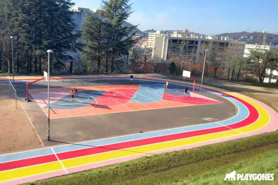 Villeboeuf Saint Etienne-piste-coloree