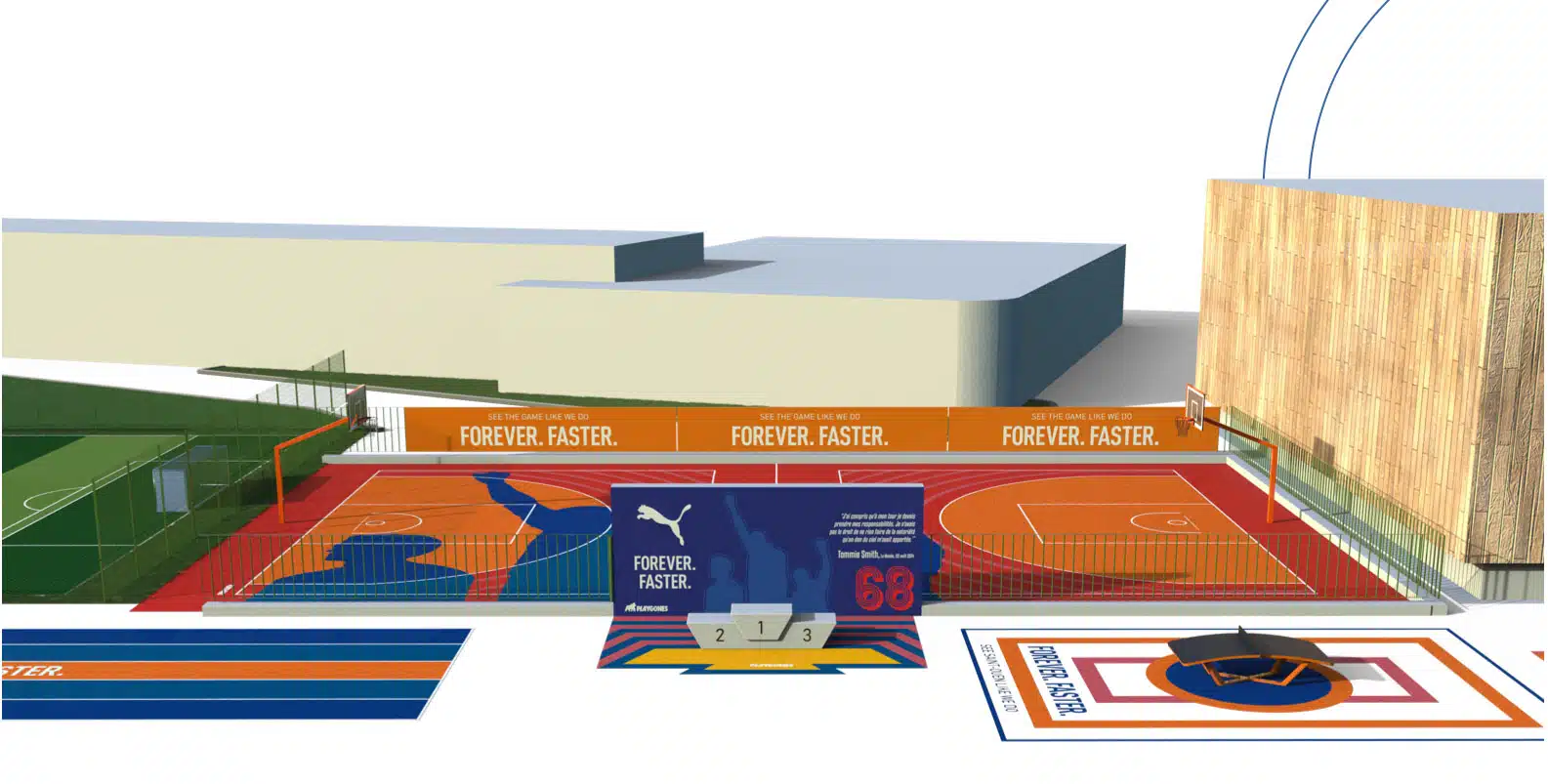 plan du complexe par playgones